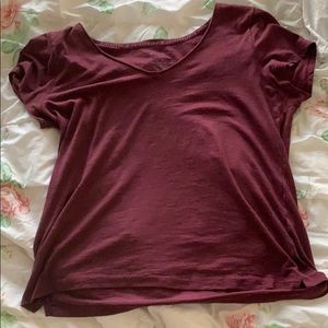 Aeropostale Maroon Tee